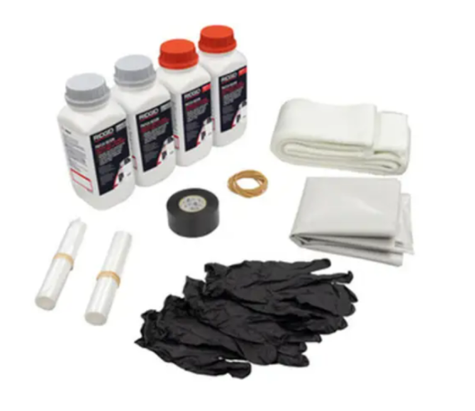 Discounts RIDGID 4-6″ x 6′ Pipe Patch Repair Kit