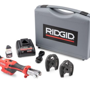 Glamor Model RIDGID RP 115 Mini Press Tool Battery Kit with Propress Jaws 1/2″-3/4″