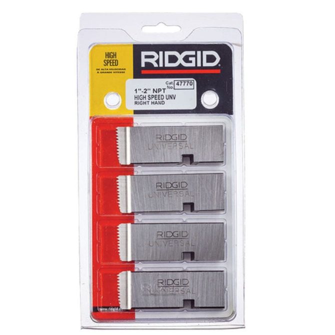 Discounts Ridgid Threading Machine Dies with 1/2 to 3/4 Inch NPT - Image 4
