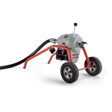 RIDGID Clearance K-1500B Sectional Machine w/A-1 Mitt, A-12 Pin Key, Rear Guide Hose, (7)C-11 Cables, (2)A-8 Cable Carriers, and (9)Piece Tool Set