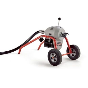 RIDGID K-1500B Sectional Drain Cleaning Machine – 105′ C-14 Cable 23707